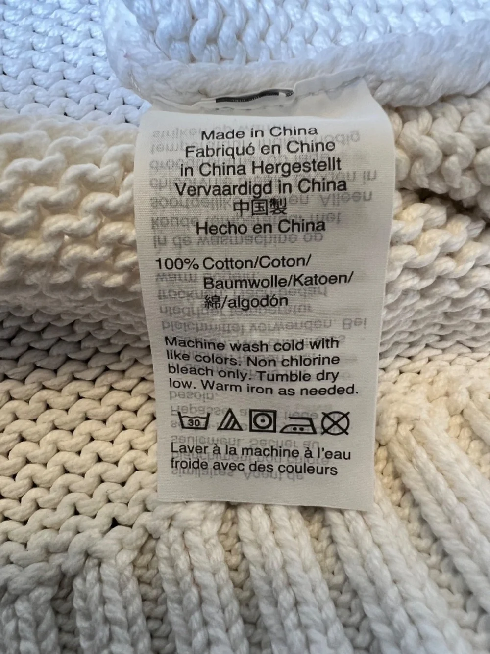 *FIRM PRICE* J. Crew Mercantile Fair Isle 100% Cotton Sweater
